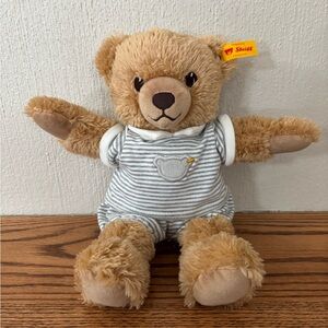 STEIFF Sleep Well Teddy Bear 239908 Gray Outfit Baby Nursery Sold Out